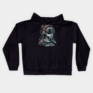 Cyberpunk VR Girl Kids Hoodie